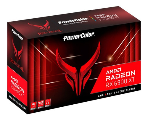 Imagen 7 de 7 de Tarjeta De Video Power Color Rx 6900 Xt Red Devil 16 Gb Ddr6