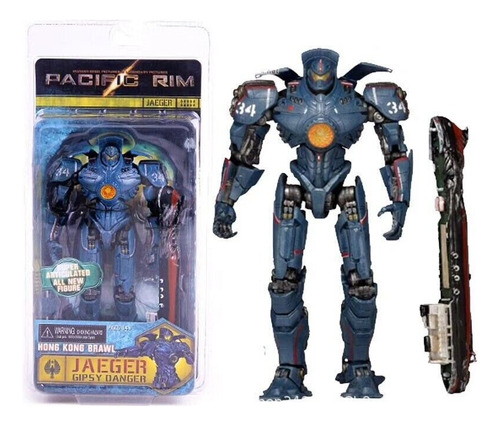 Pacific Rim Jaeger Gipsy Danger Boat Figura Juguete Modelo 