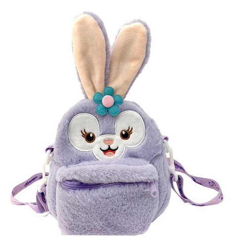 Bolso Bandolera De Peluche Disney Stellalou, Regalo Para Est