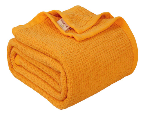 Manta De Algodón Treewool 100% Queen Size Para Cama -