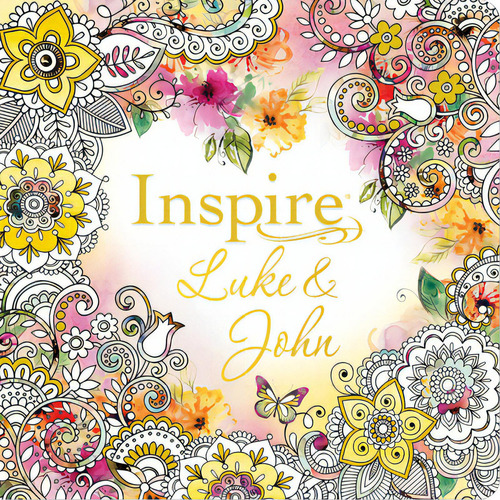 Inspire: Luke & John (softcover): Coloring & Creative Journaling Through Luke & John, De Tyndale., Vol. 1. Editorial Tyndale House Publ, Tapa Blanda En Inglés