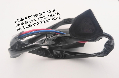 Sensor De Velocidad De Caja Sg697q Ford: Fiesta Ka Ecospor