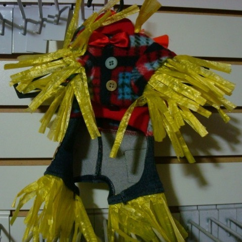 Imagen 6 de 8 de Disfraz Halloween Espantapajaros Perro Talla 1