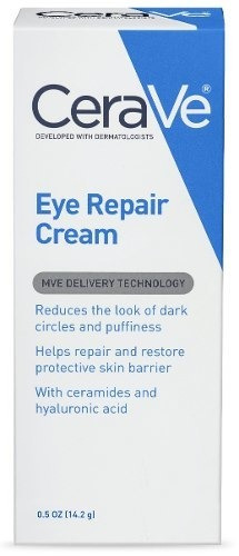 Imagen 2 de 12 de Crema Reparadora Para Contorno De Ojos CeraVe Día/Noche Para Todo Tipo De Piel De 14mL/14.2g