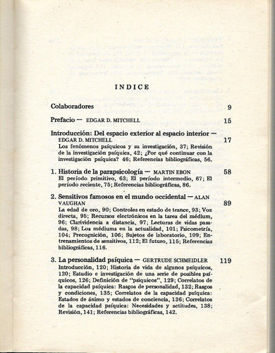 El Mundo De La Parapsicologia - Edgar D. Mitchell (Usado)