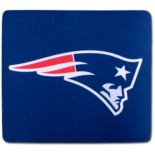 Tapete Mouse Pad Siskiyou Fútbol Americano Nfl Logo Patriots Color Azul