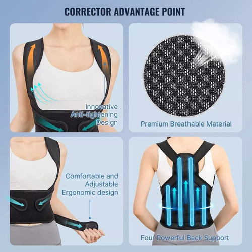 Corrector De Postura Soporte Para Espalda/escoliosis