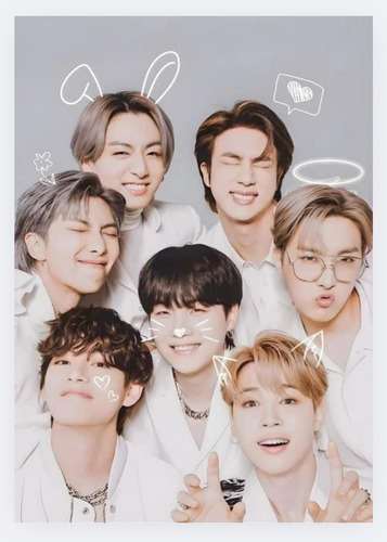 Bts 4 Posters , 18 Photocards, 3 Postales + Regalo