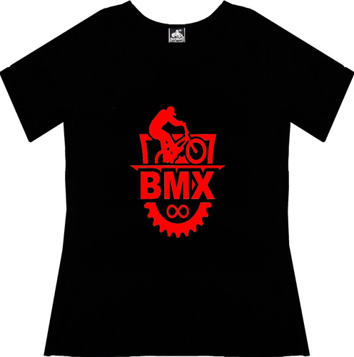 Blusa Bmx Cicla Bici Dama Rock Metal Tv Camiseta Urbanoz