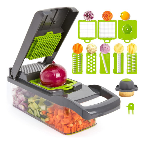 Picadora De Verduras 12 En 1 Multifuncional Pro Food Picador