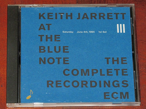 Keith Jarrett The Blue Note Complete Recordings Ecm Vol.3