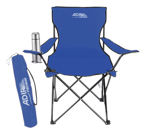 Silla Plegable Azul Adir 10859 Acampar Playa Jardin