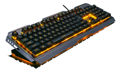 Teclado Para Juegos Con Sensación Mecánica De Réplica Led Te