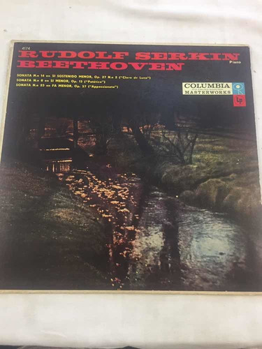 Rudolf Serkin Beethoven Disco Vinilo Lp Sonatas