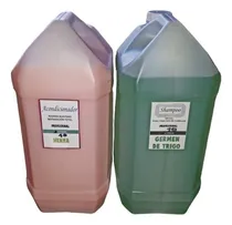 Comprar 10litros Shampoo Más 10litros Crema Enjuague Para Cabellos 