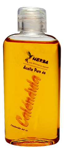 Aceite Herba De Caléndula - 60 Ml - Organico - Puro