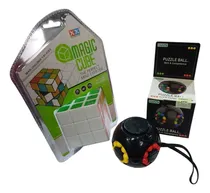 Comprar 2 Juegos,1 Puzzle Ball Y 1 Cubo Mágico 3x3 Habilidad Ingenio