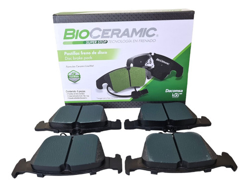 Balatas Traseras Para Audi A3 1.4 2014-2020 Bio8990d1761 Cer