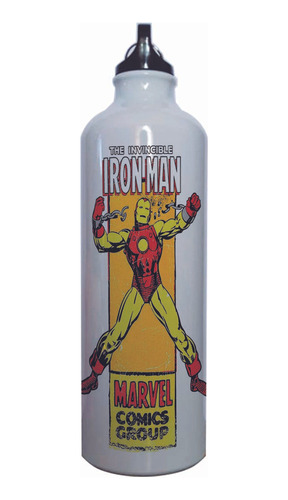 Botella Deportiva El Invencible Iron Man