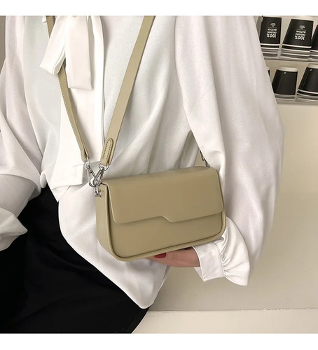 Cartera Mini Bag Con Dos Correas Moda 2024 Modelo Paula
