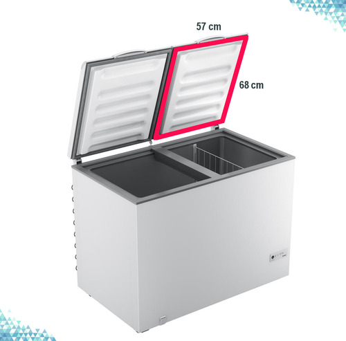 Borracha Gaxeta Freezer Consul Chb42 57x68 Original