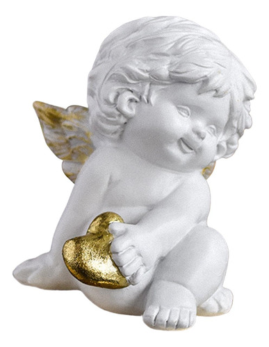 Escultura De Querubín, Decoración De Pequeño Ángel,