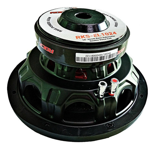 Subwoofer Doble Bobina Rock Series Rks-el1024 350/700 Watts