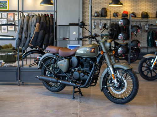 Imagen 3 de 23 de Royal Enfield Signals Marsh Grey Reserva Ya