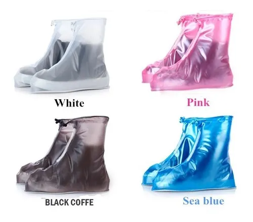 Bota Contra El Agua Lluvia Cubre Zapatos Tenis Hombre Mujer