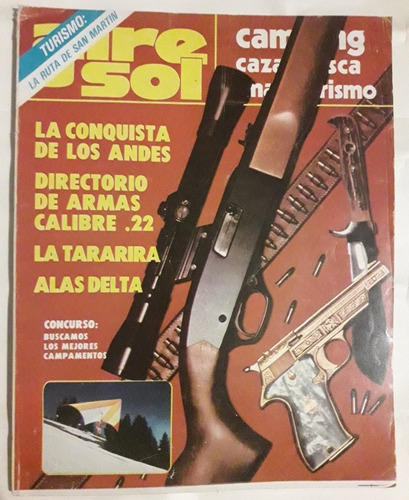 Revista Aire Y Sol N° 66 Marzo 1978 Caza Pesca Camping Armas