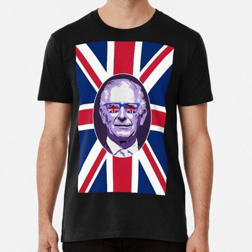 Remera Cool King Charles Iii Coronation Gafas De Sol Azules 