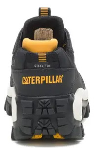 Zapatillas Caterpillar Invader St Punta Acero P91275 Black