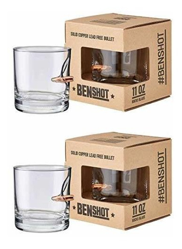 [juego De 2] El Original Benshot Bala Rocas De Cristal Con E