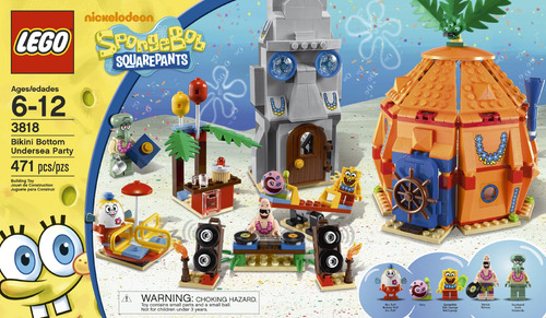 Set De Fiesta Lego De Bob Esponja