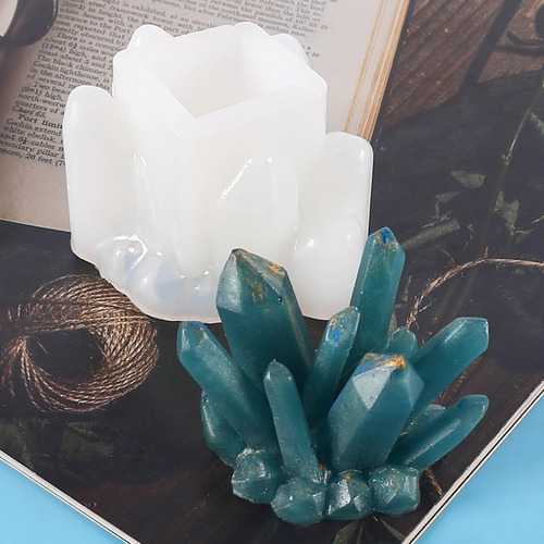 . Molde De Silicona For Racimo, Molde De Cristal De Resina