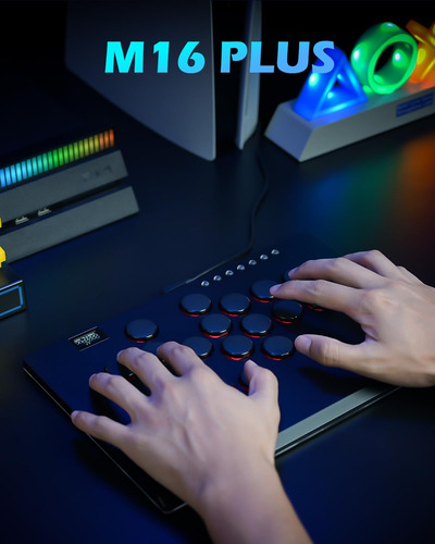 Sehawei M16 Plus Arcade Stick Sin Palanca, Controlador De Y