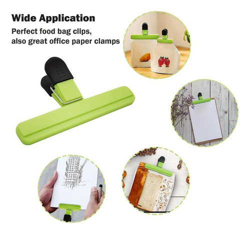 Clips De Comida Para Bolsas Clips De Bocadillos Paquete De 9