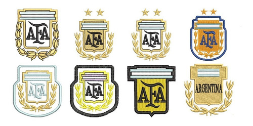 Matriz De Bordado Afa Pack Escudos Afa Seleccion Nacional