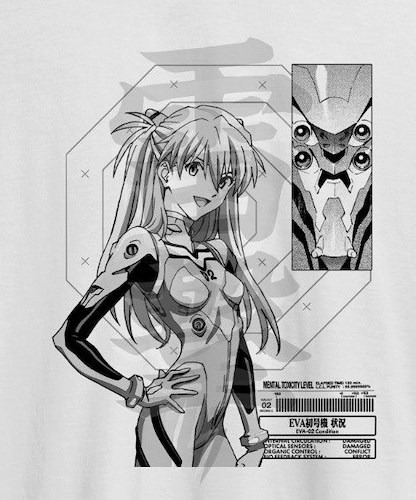 Evangelion Remera Asuka Remera Asuka Langley Evangelion Km G