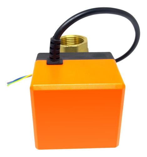 Válvula Esfera Motorizada Tipo T 1/2 220v Registro Elétrico