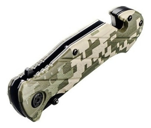 Canivete Tático Squad Militar Camuflado Invictus Caça Tatica