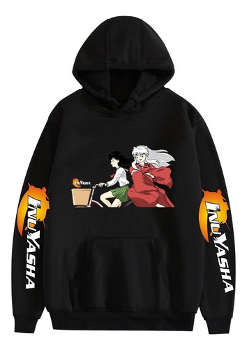 Sudadera Moda Inuyasha Kagome Ciclismo Impresión Digital