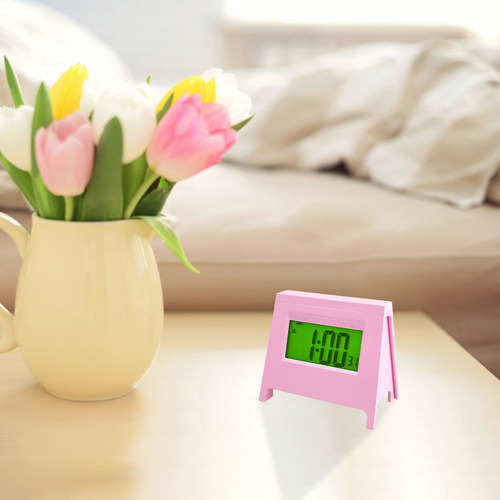 Mini Despertador Lcd For Estudiantes Reloj Electrónico Smar