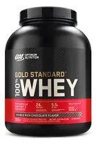 Comprar Suplemento En Polvo Optimum Nutrition Proteína Gold Standard 100% Whey Proteína Sabor Double Rich Chocolate En Pote De 2.27kg