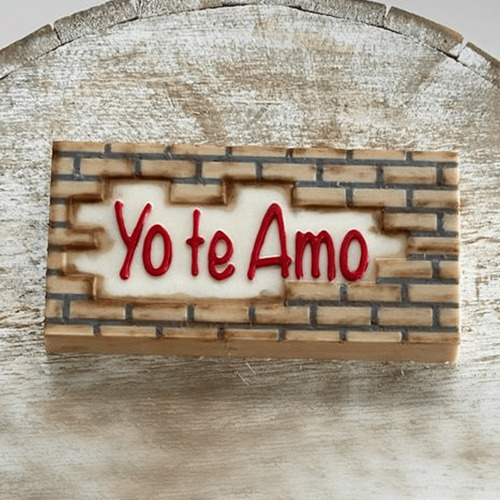 Molde Bwb 10167 Barra Te Amo 200 Grs (3 Partes) / Lauacu Transparente