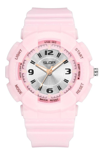 Reloj De Pulsera Slop Para Niña Sw8852l28 Rosa