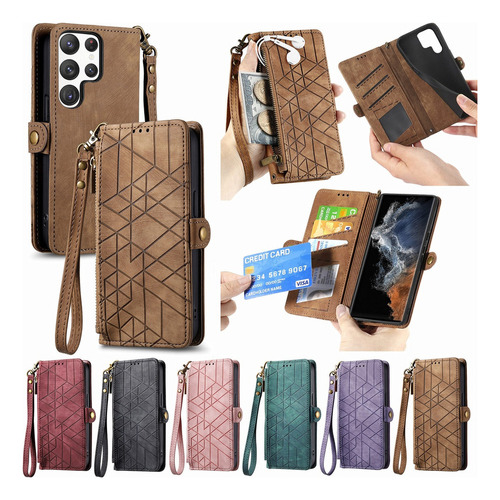S Funda Tipo Cartera Con Tapa For Vivo V29 V27 V25 V23 Pro Vi