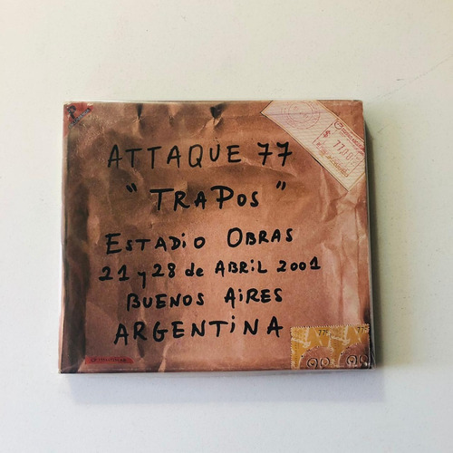 Attaque 77 - Trapos ,cd Nuevo Edición De Colección.