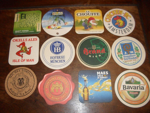 Coleccion De 20 Posavasos  De Cerveza  Importados