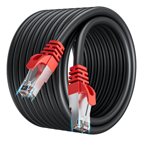 Cable Ethernet Cat 7 De 50 Pies, Cable Ethernet Exterior ...